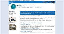 Desktop Screenshot of peeto.ac.nz